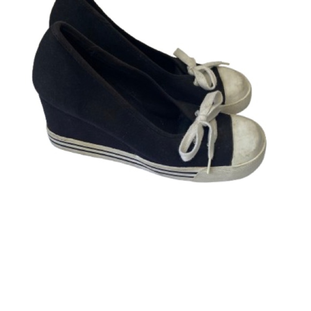 Amanda Smith Black and White Heels Y2K - Picture 2 of 7